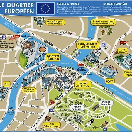 Appartement Proche Centre Ville-Tram-Inst Europeennes- Apartment Straßburg