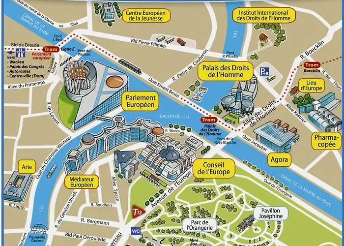 Suite Strasbourg Proche Centre Ville-Tram-Parlement Daire Strazburg